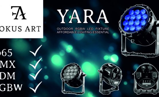 CLF Lighting YARA – Wodoszczelny PAR LED już w ofercie wypożyczalni.